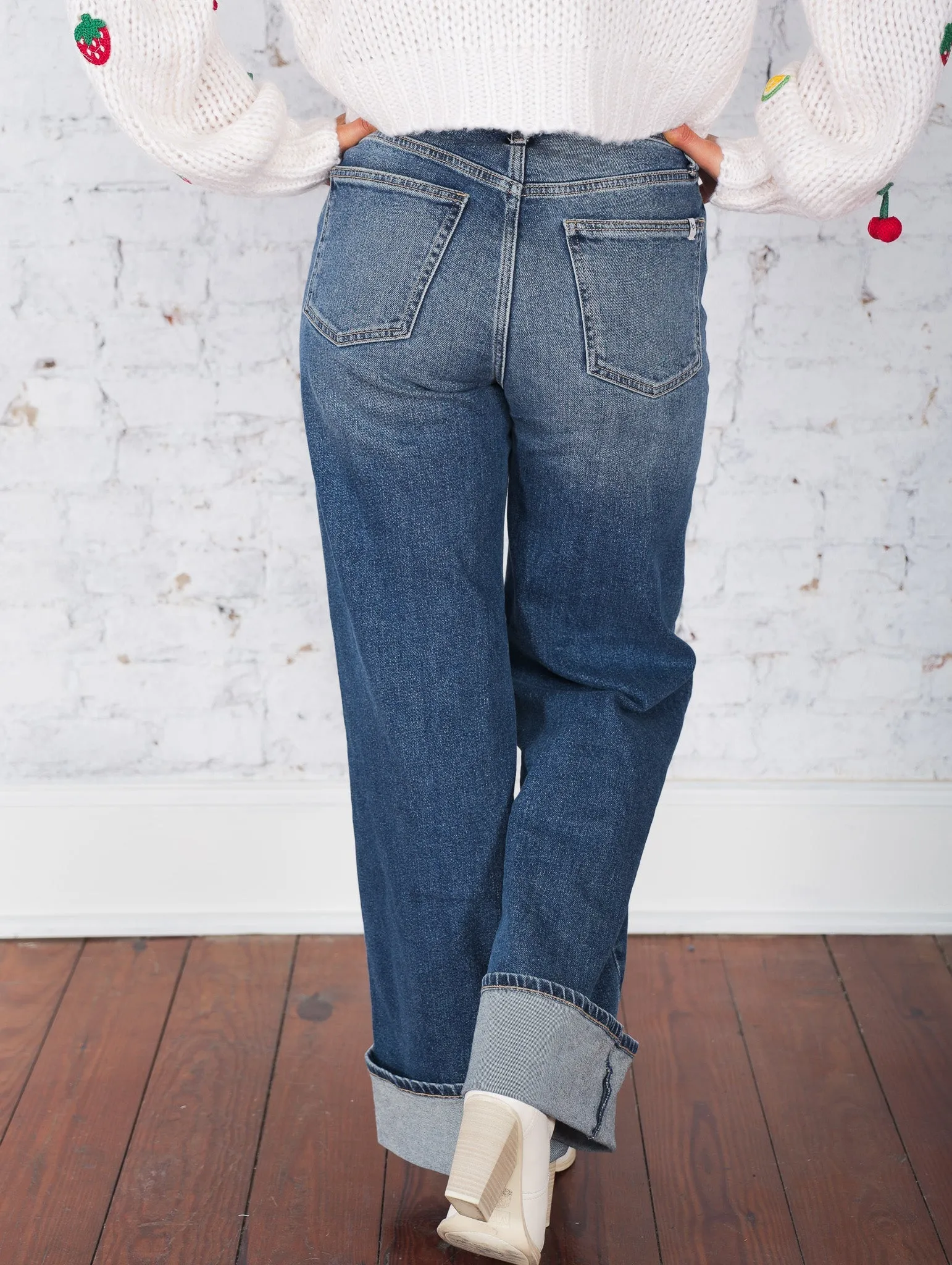 Back In Town Wide Leg Jeans
