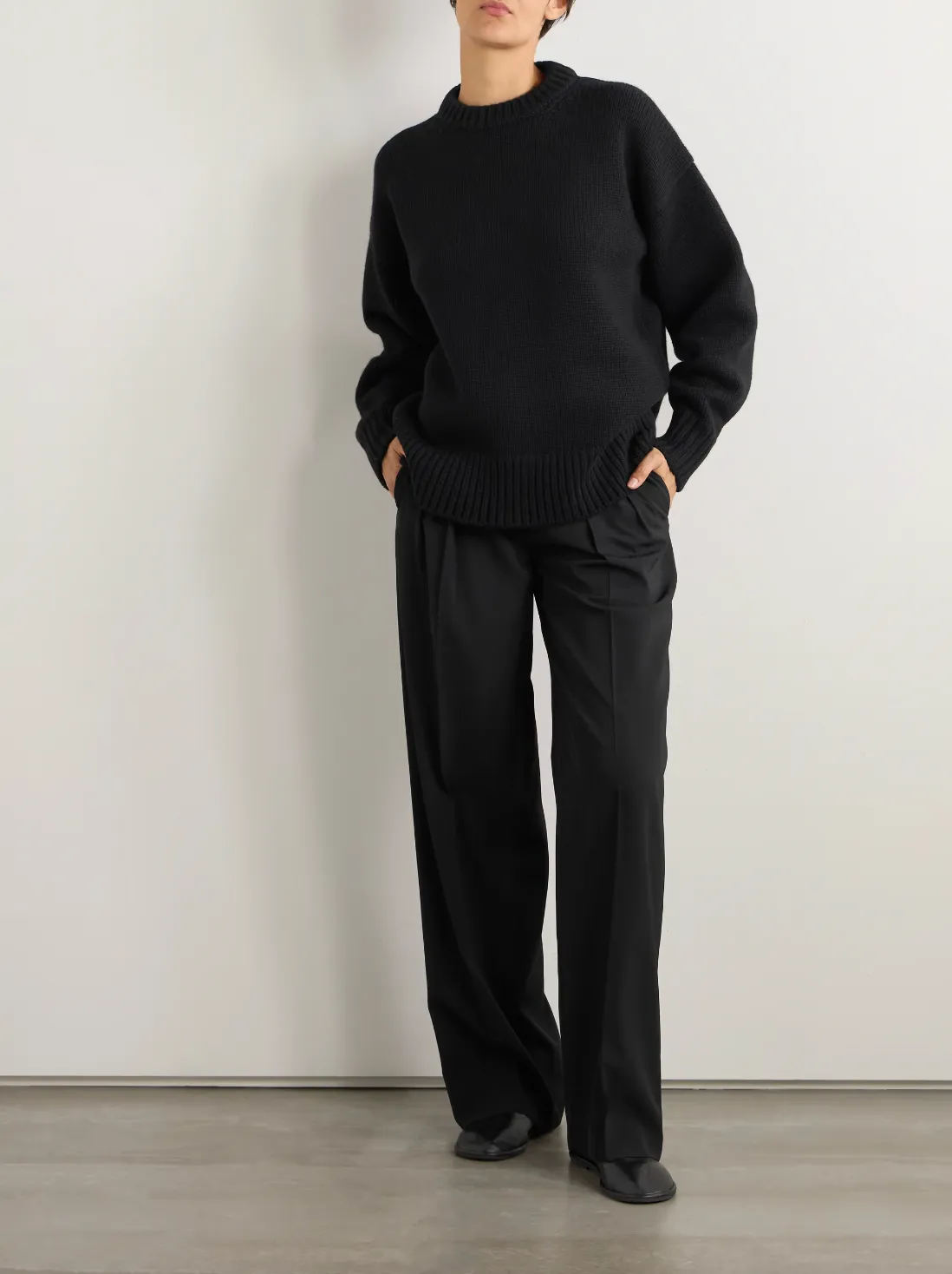 Ophelia Wool and Cashmere-blend Sweater