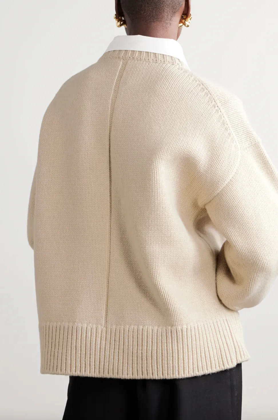 Ophelia Wool and Cashmere-blend Sweater