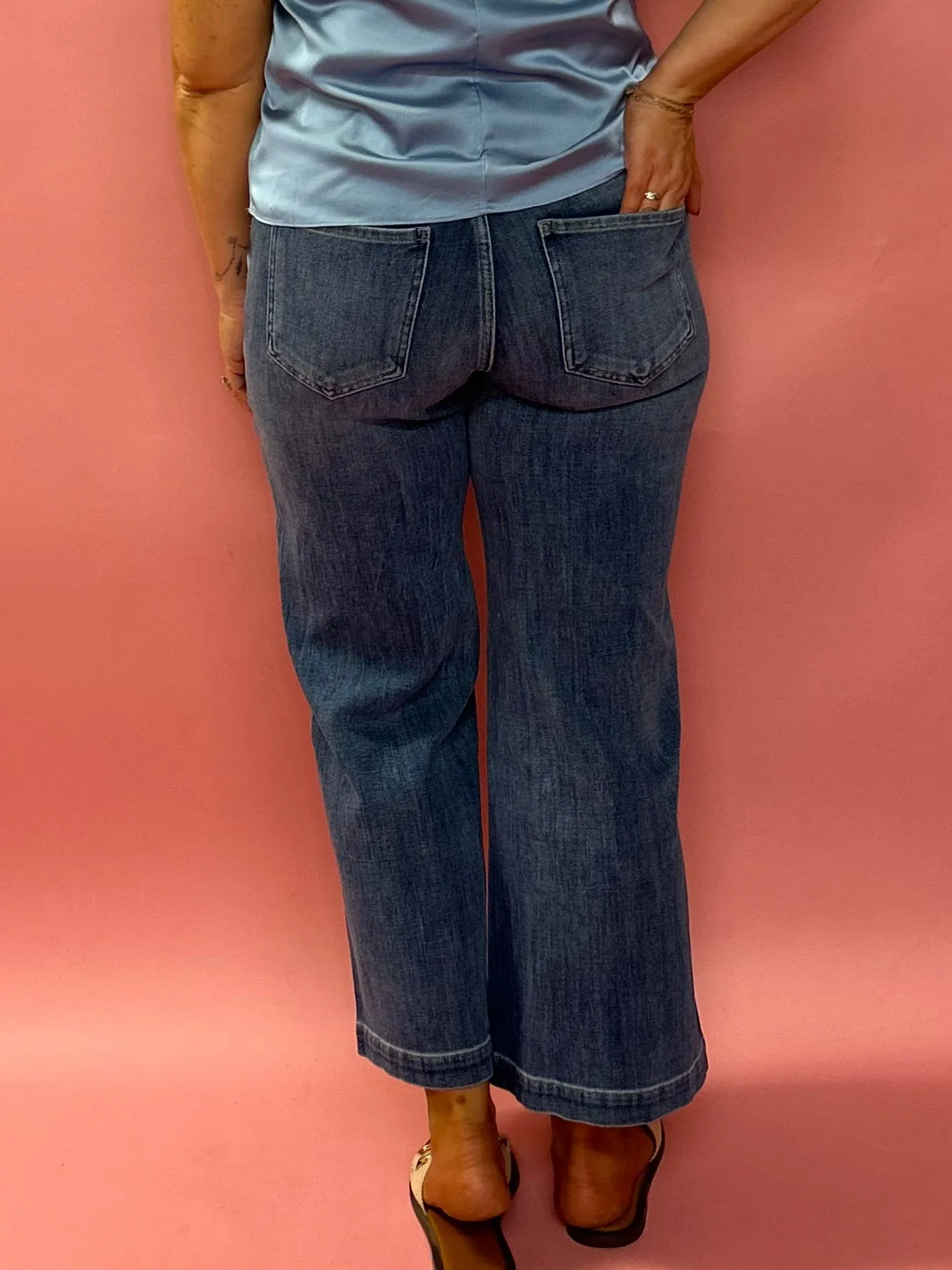 Vintage Vib Meg High Rise Wide Leg